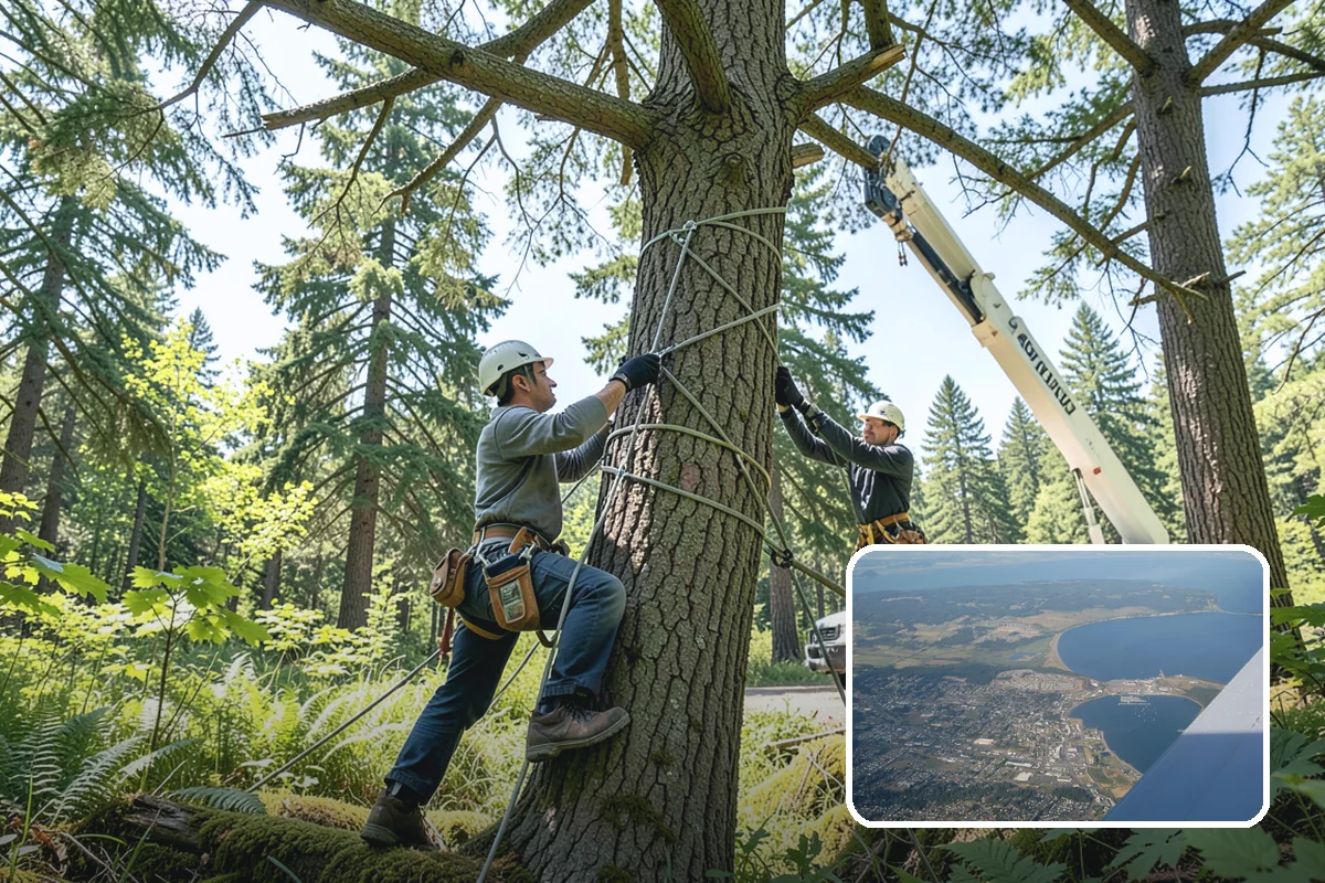 Air spading in Oak Harbor, Island County, WA - Supports long-term tree health and stability