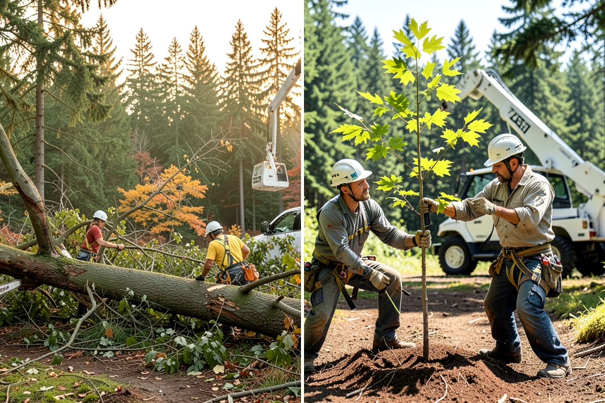 Air spading in Pacific, King County, WA - Inspect the tree and its site