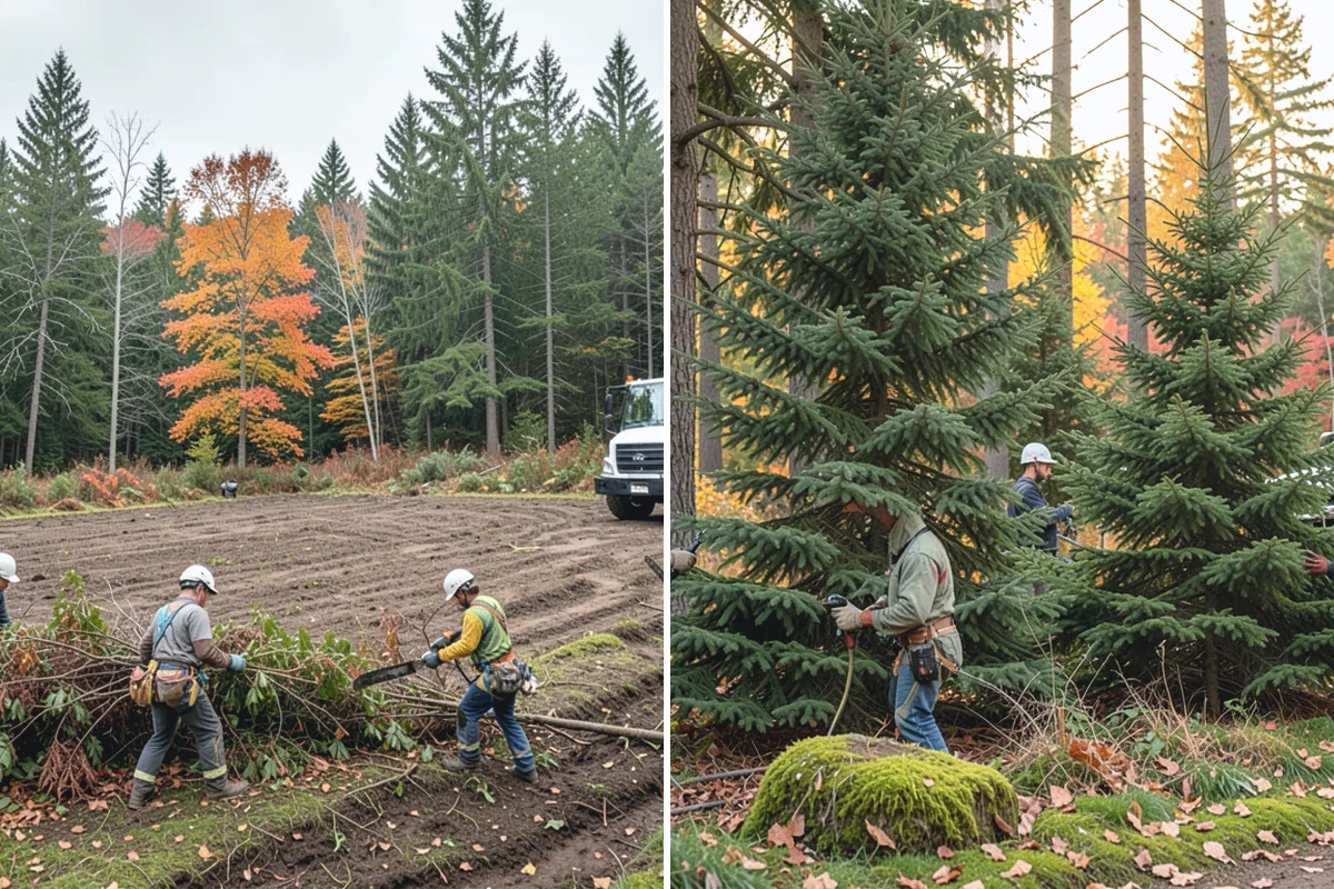 Air spading in Redmond, King County, WA - Inspect the tree and its site