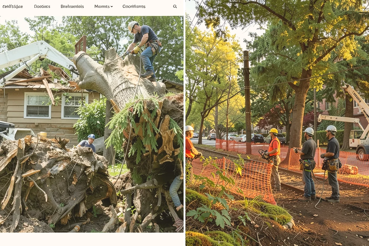 Air spading in Sammamish, King County, WA - Inspect the tree and its site