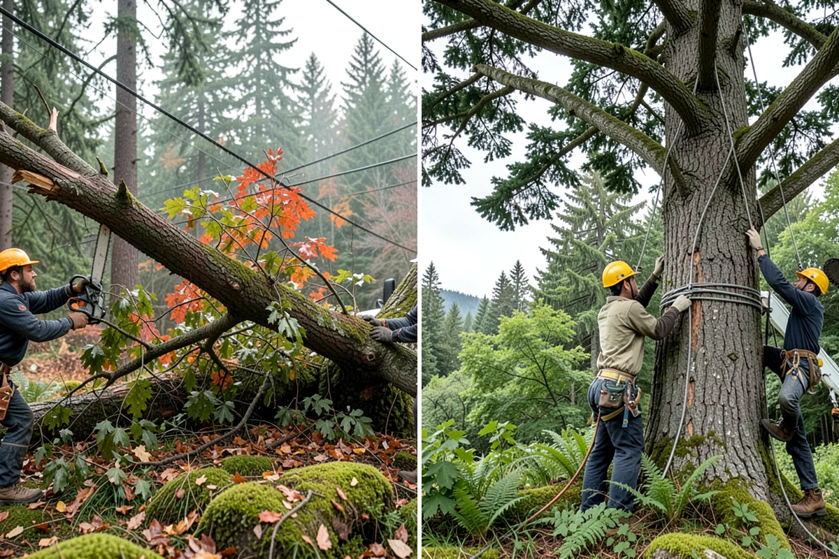 Air spading in Seattle, King County, WA - Inspect the tree and its site