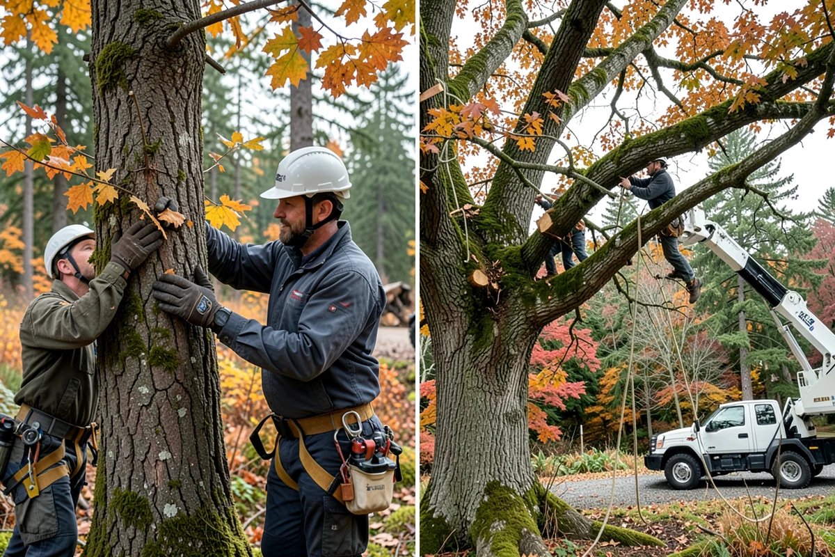 Air spading in Sedro-Woolley, Skagit County, WA - Inspect the tree and its site