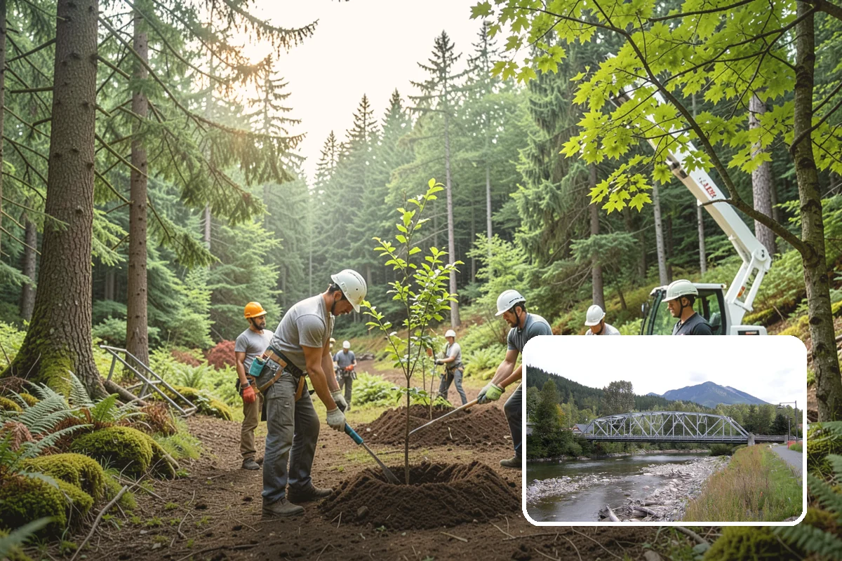 Air spading in Skykomish, King County, WA - Supports long-term tree health and stability
