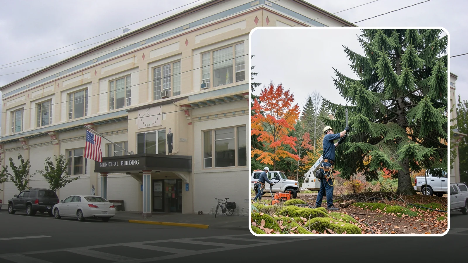 Annual tree maintenance programs in Anacortes, Skagit County, WA - Scheduled annual maintenance for a property's trees.