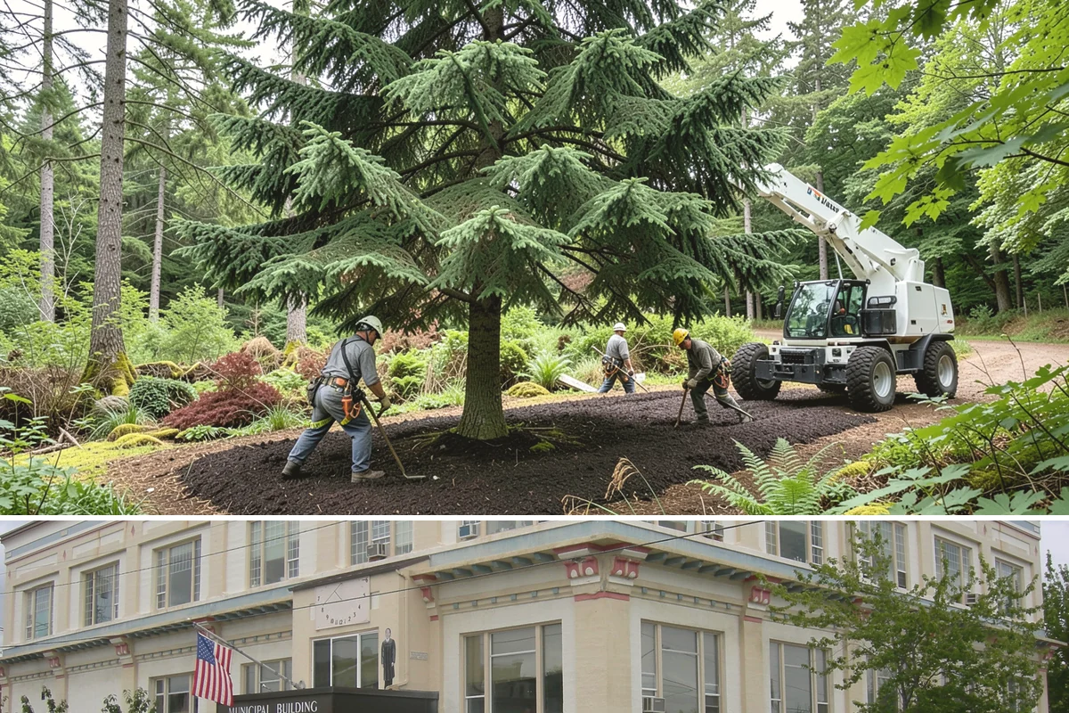 Annual tree maintenance programs in Anacortes, Skagit County, WA - Work is performed year-round but scheduled to avoid peak storm seasons that increase safety risks or damage potential during...