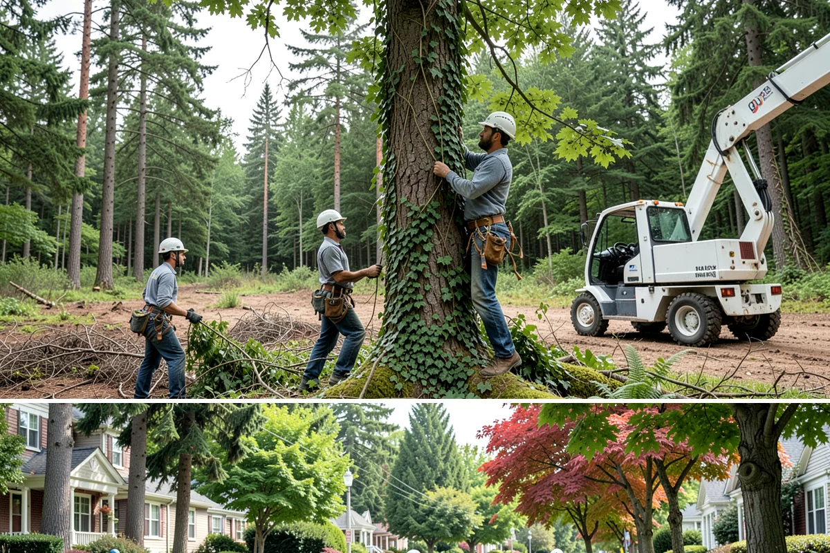 Annual tree maintenance programs in Beaux Arts Village, King County, WA - Work is performed year-round but scheduled to avoid peak storm seasons that increase safety risks or damage potential during...