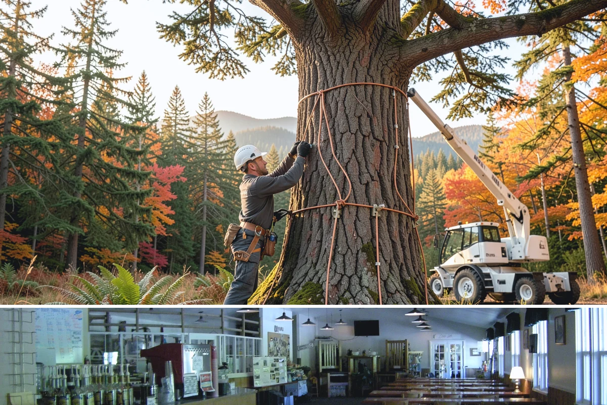 Annual tree maintenance programs in Black Diamond, King County, WA - Work is performed year-round but scheduled to avoid peak storm seasons that increase safety risks or damage potential during...