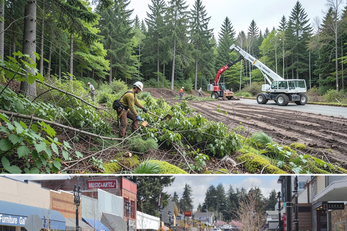Annual tree maintenance programs in Bothell, King County, WA - Work is performed year-round but scheduled to avoid peak storm seasons that increase safety risks or damage potential during...