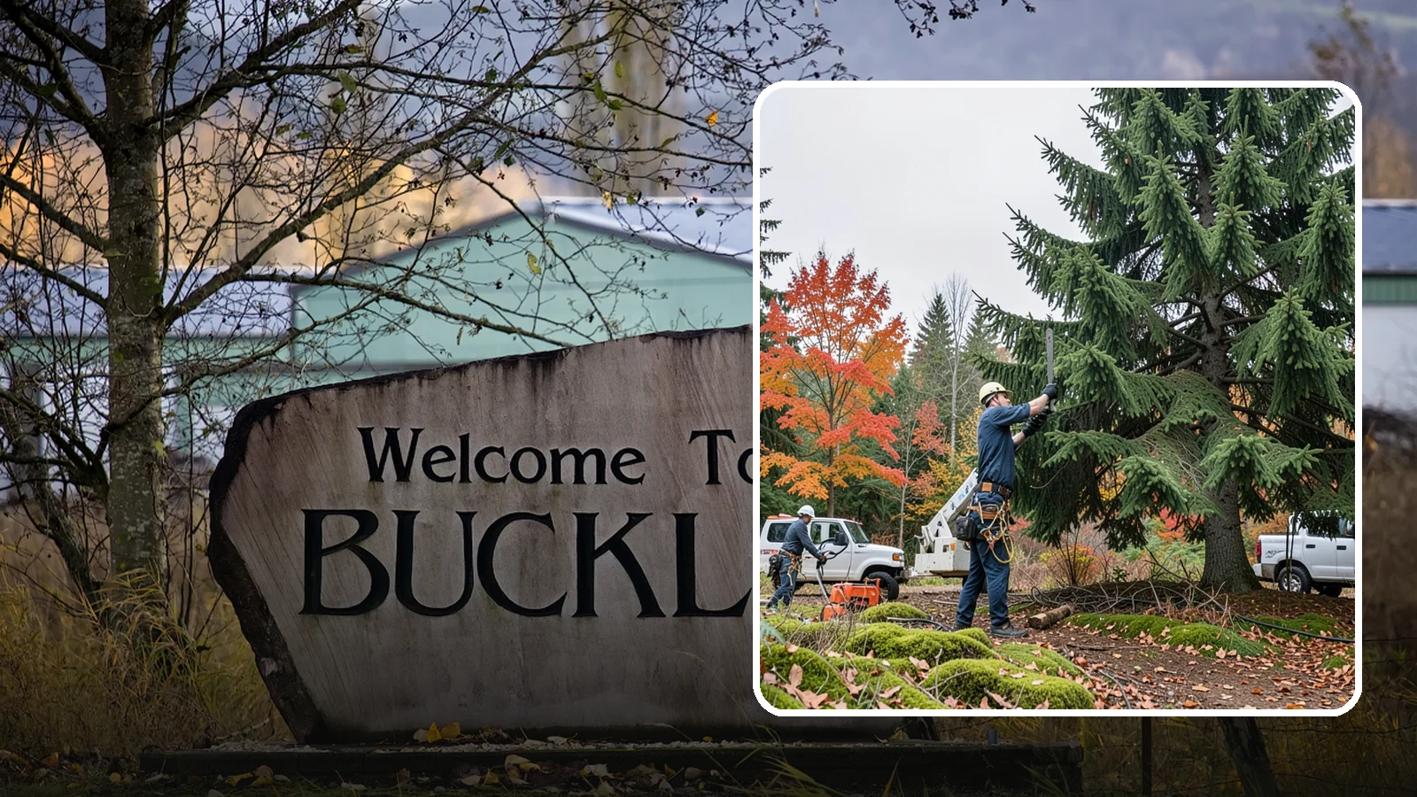 Annual tree maintenance programs in Buckley, Pierce County, WA - Scheduled annual maintenance for a property's trees.