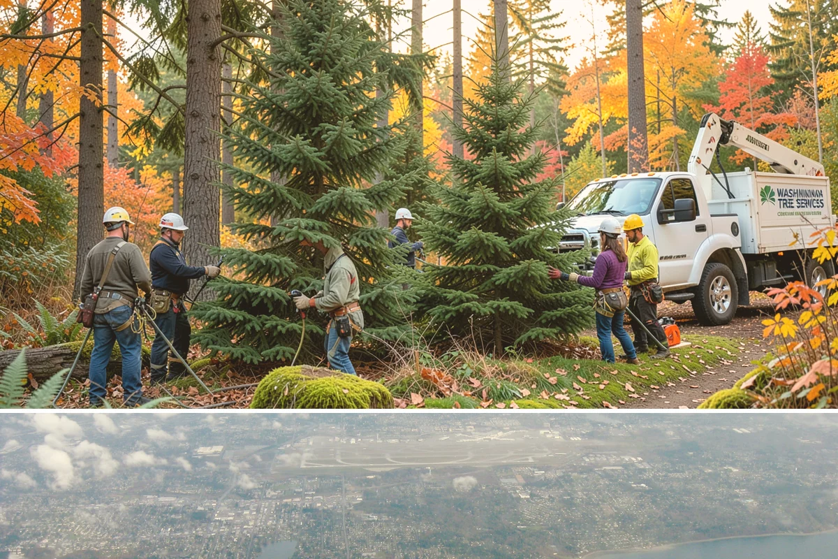 Annual tree maintenance programs in Burien, King County, WA - Work is performed year-round but scheduled to avoid peak storm seasons that increase safety risks or damage potential during...