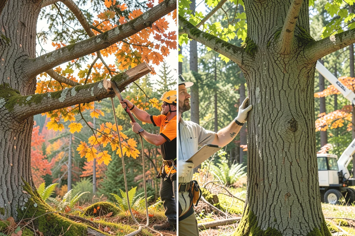Annual tree maintenance programs in Burlington, Skagit County, WA - Assess the trees and set program goals
