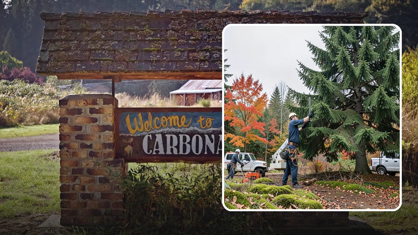 Annual tree maintenance programs in Carbonado, Pierce County, WA - Scheduled annual maintenance for a property's trees.