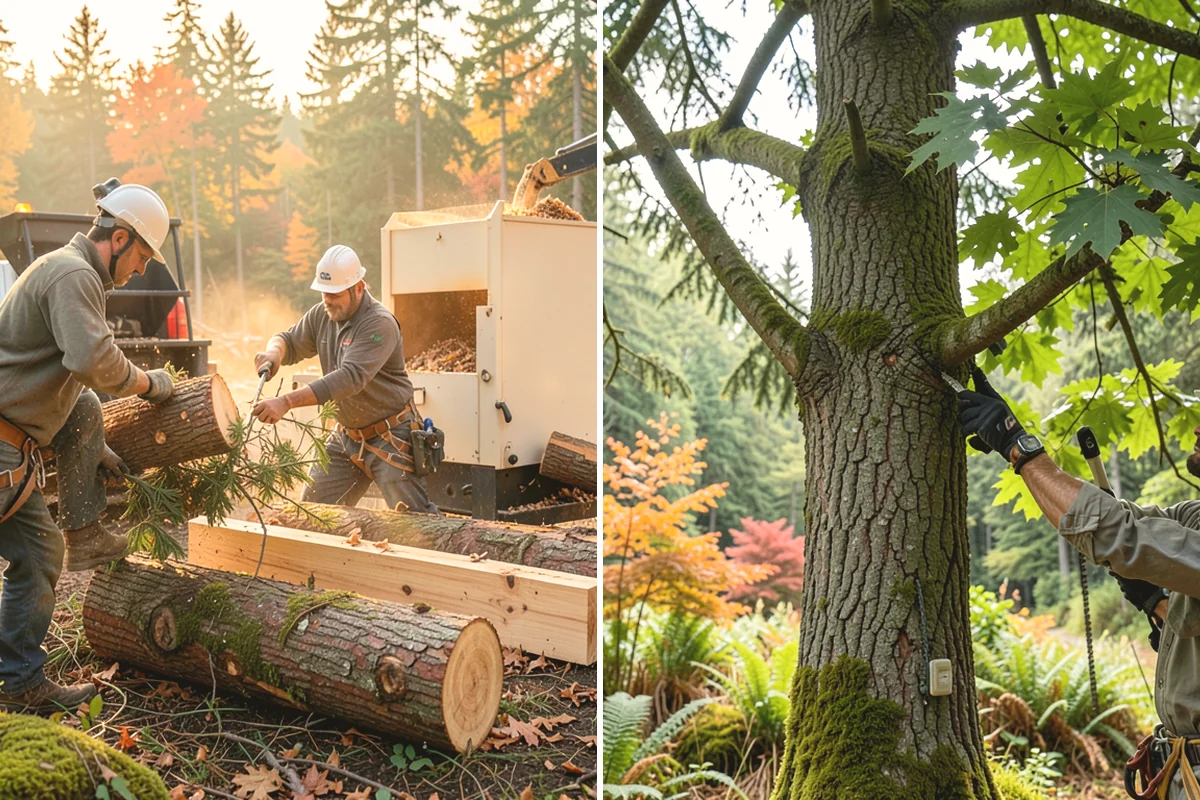 Annual tree maintenance programs in Carbonado, Pierce County, WA - Assess the trees and set program goals