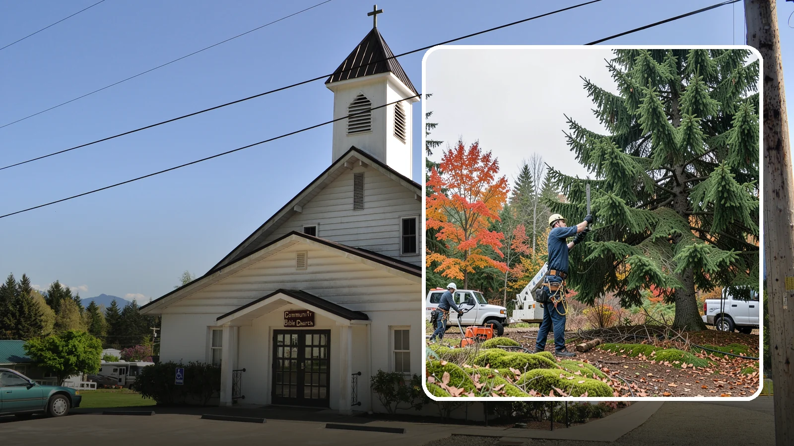 Annual tree maintenance programs in Concrete, Skagit County, WA - Scheduled annual maintenance for a property's trees.