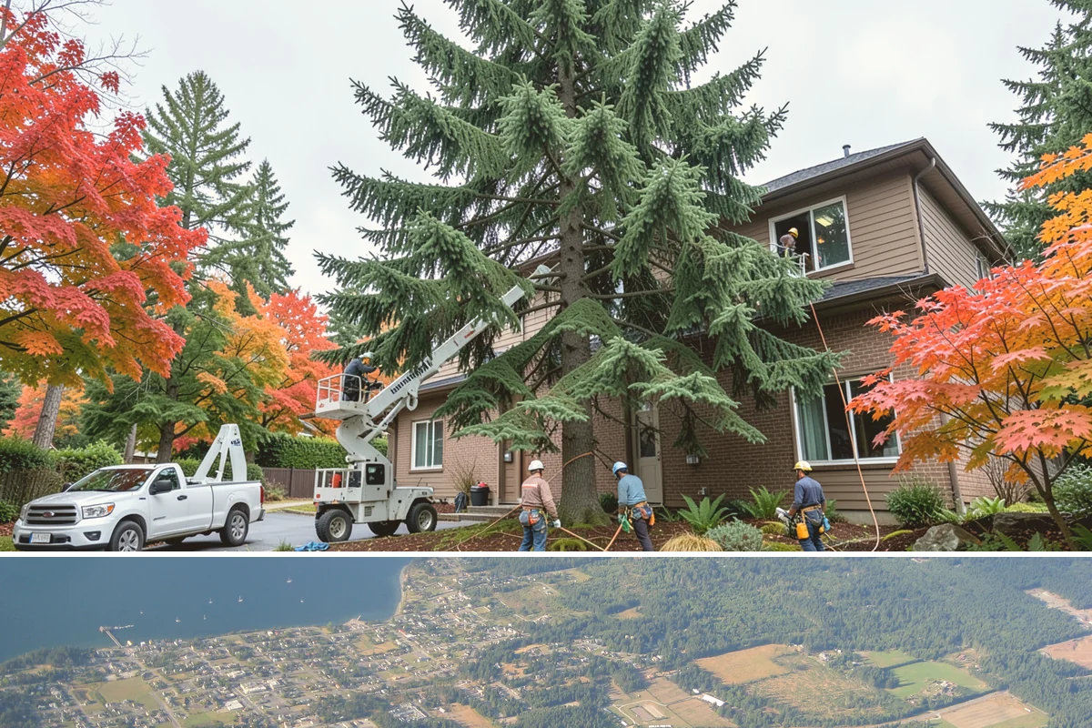 Annual tree maintenance programs in Coupeville, Island County, WA - Work is performed year-round but scheduled to avoid peak storm seasons that increase safety risks or damage potential during...