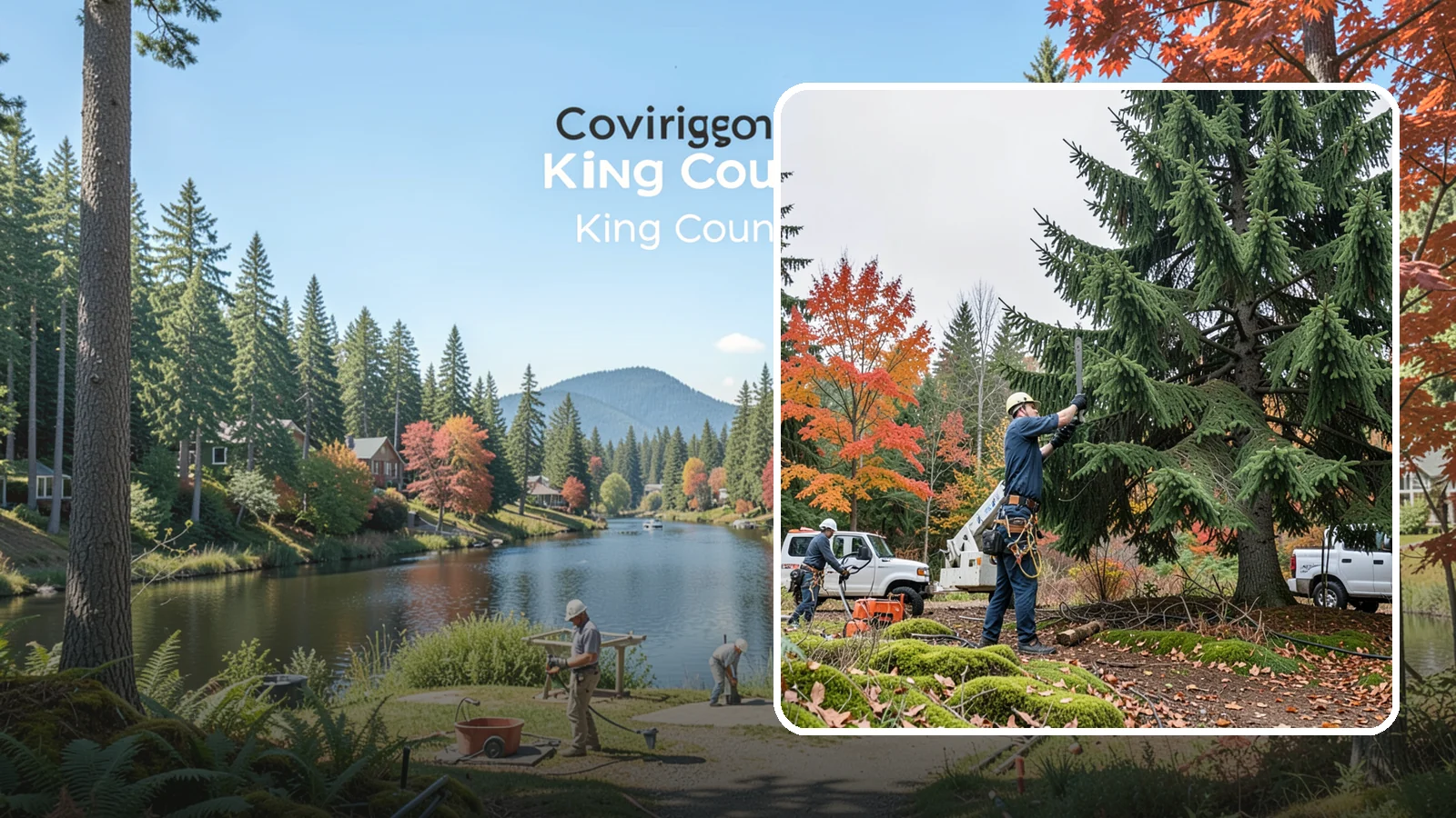 Annual tree maintenance programs in Covington, King County, WA - Scheduled annual maintenance for a property's trees.
