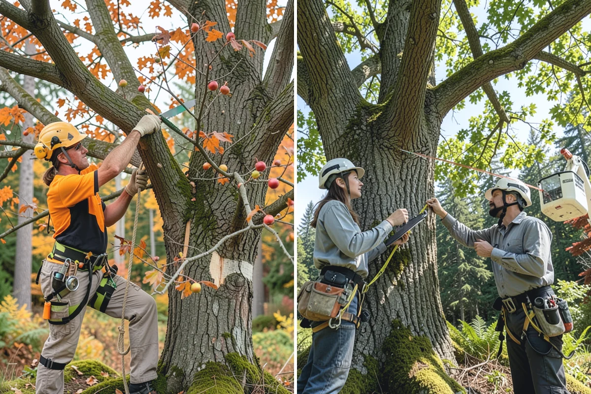 Annual tree maintenance programs in Darrington, Snohomish County, WA - Assess the trees and set program goals