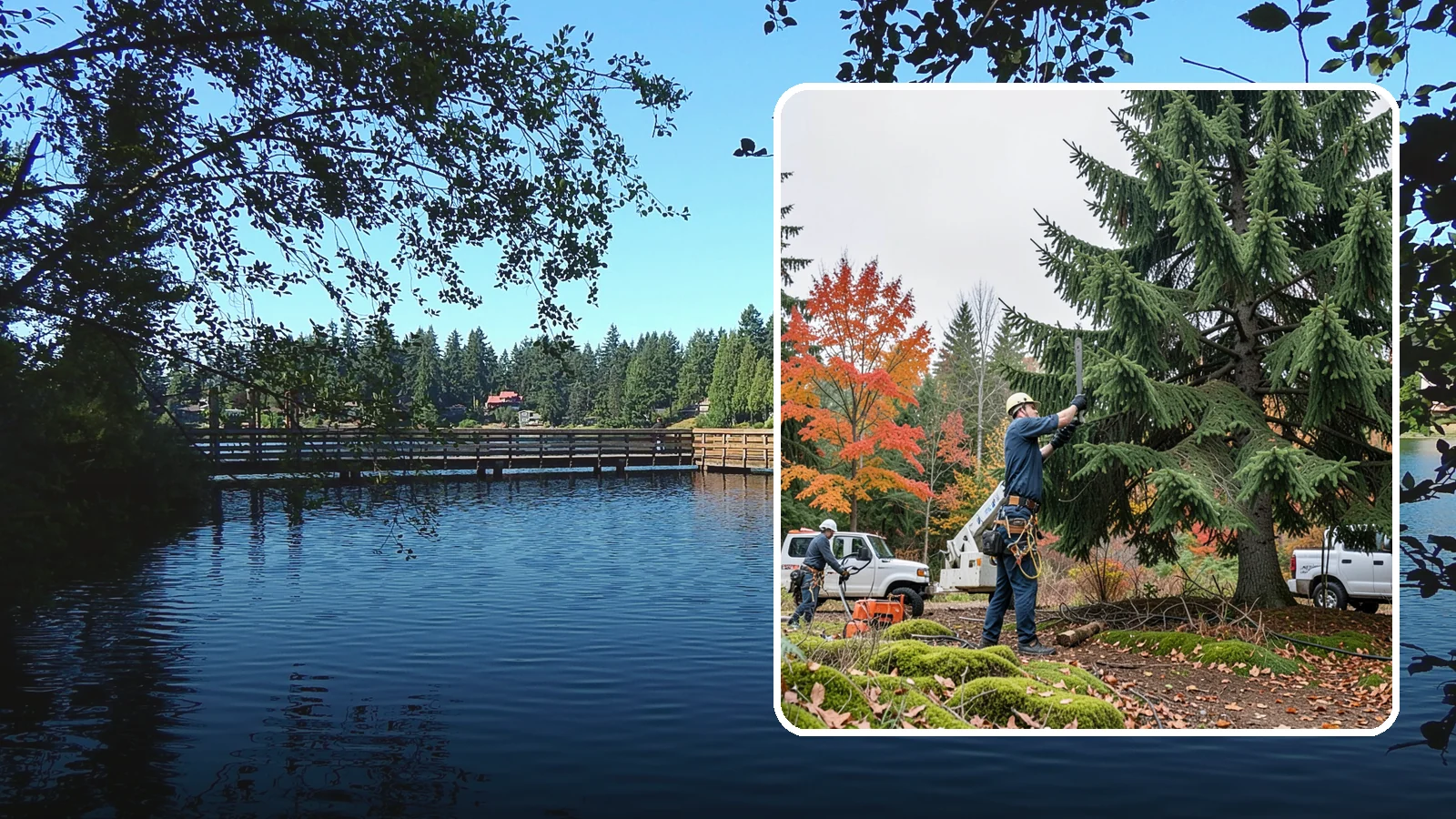 Annual tree maintenance programs in Federal Way, King County, WA - Scheduled annual maintenance for a property's trees.
