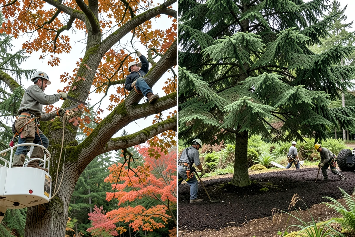Annual tree maintenance programs in Fircrest, Pierce County, WA - Assess the trees and set program goals