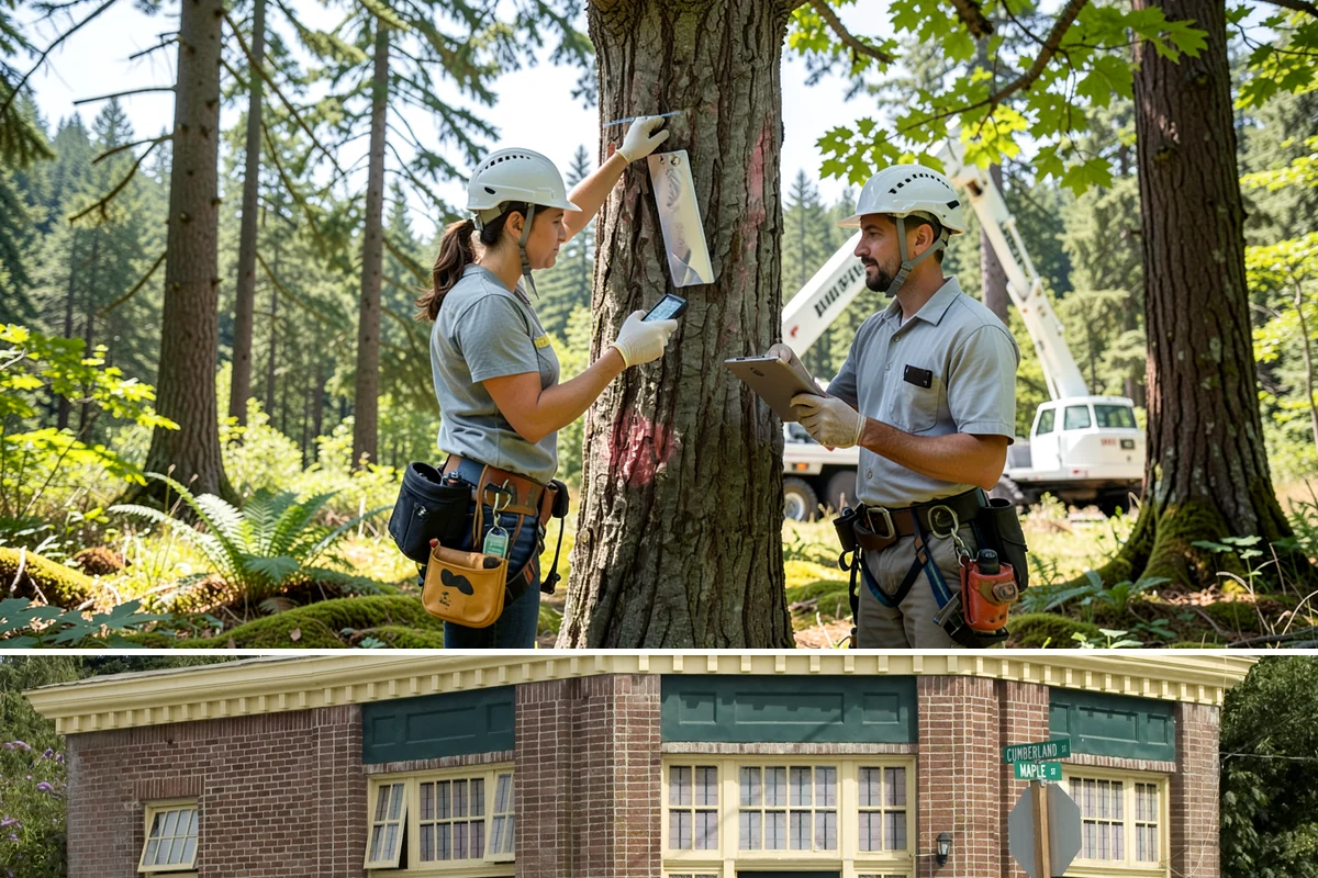 Annual tree maintenance programs in Hamilton, Skagit County, WA - Work is performed year-round but scheduled to avoid peak storm seasons that increase safety risks or damage potential during...
