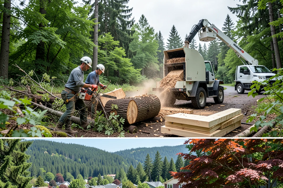 Annual tree maintenance programs in Index, Snohomish County, WA - Work is performed year-round but scheduled to avoid peak storm seasons that increase safety risks or damage potential during...