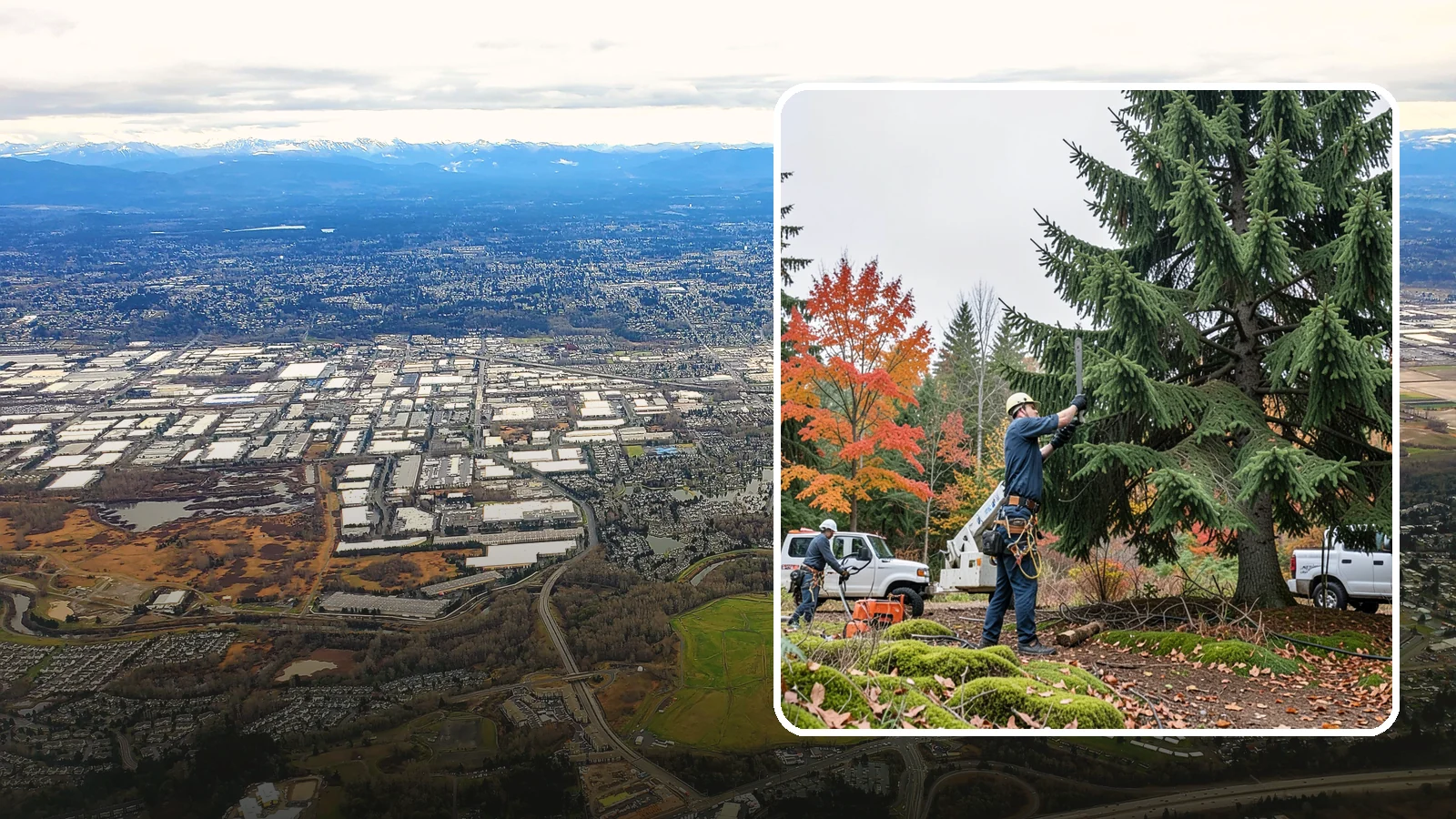 Annual tree maintenance programs in Kent, King County, WA - Scheduled annual maintenance for a property's trees.