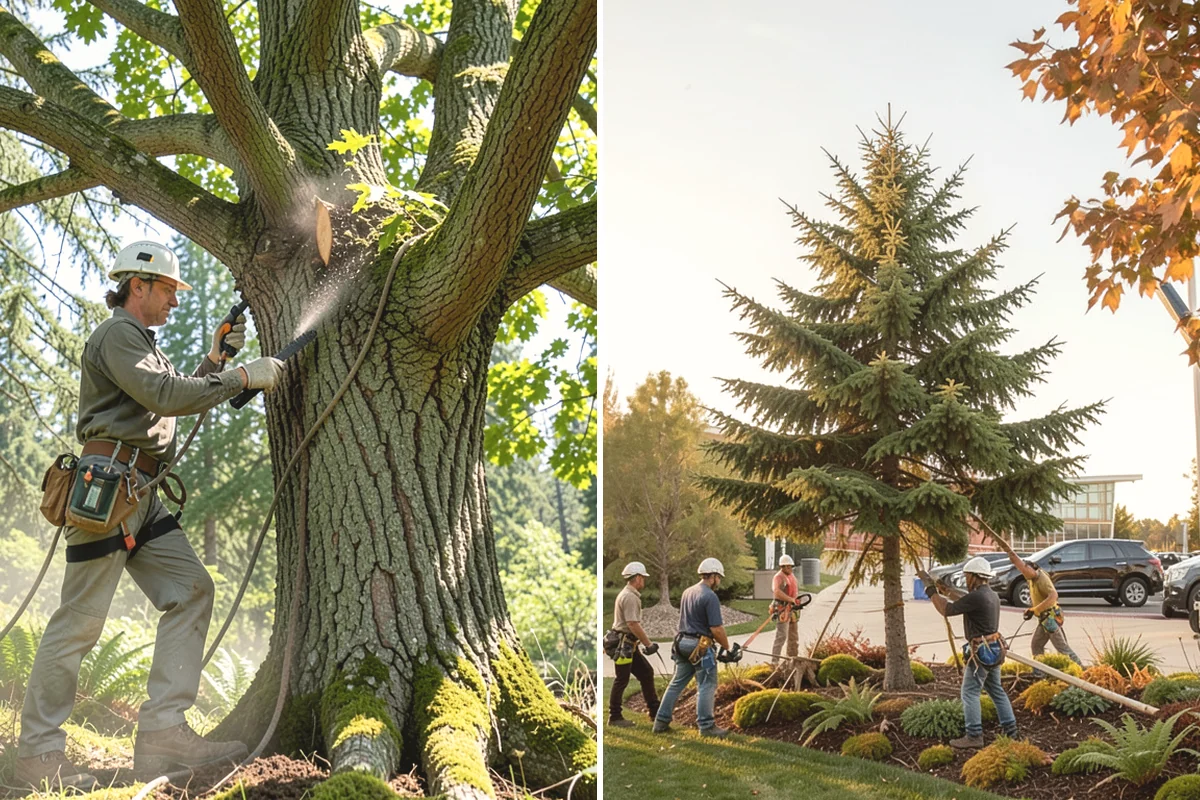 Annual tree maintenance programs in La Conner, Skagit County, WA - Assess the trees and set program goals