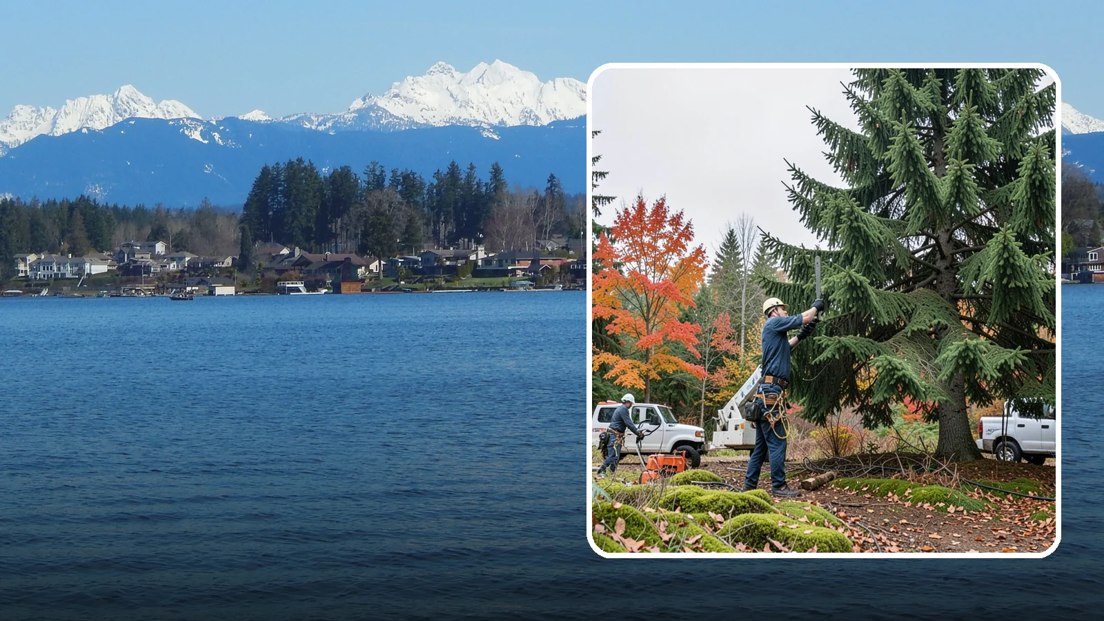 Annual tree maintenance programs in Lake Stevens, Snohomish County, WA - Scheduled annual maintenance for a property's trees.