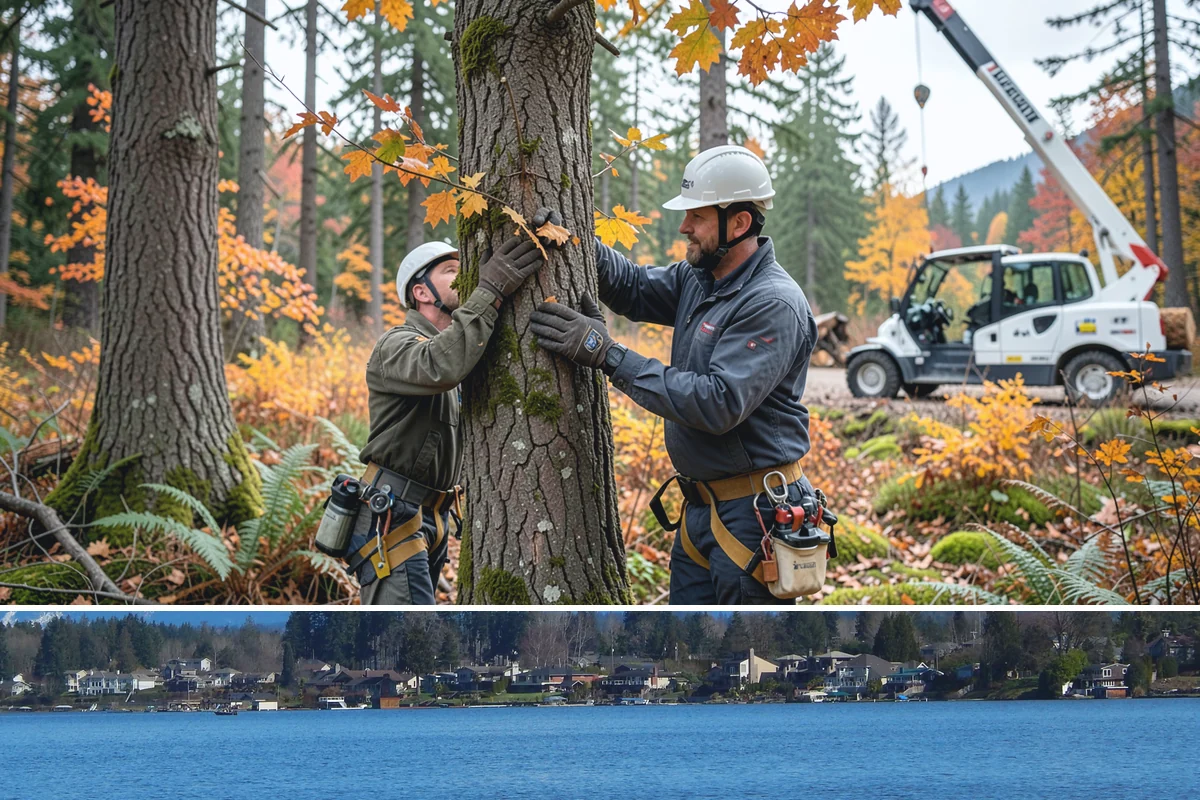 Annual tree maintenance programs in Lake Stevens, Snohomish County, WA - Work is performed year-round but scheduled to avoid peak storm seasons that increase safety risks or damage potential during...