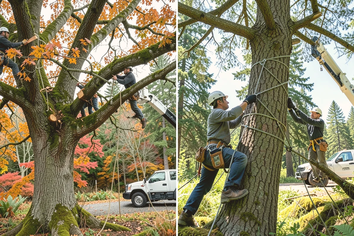 Annual tree maintenance programs in Langley, Island County, WA - Assess the trees and set program goals