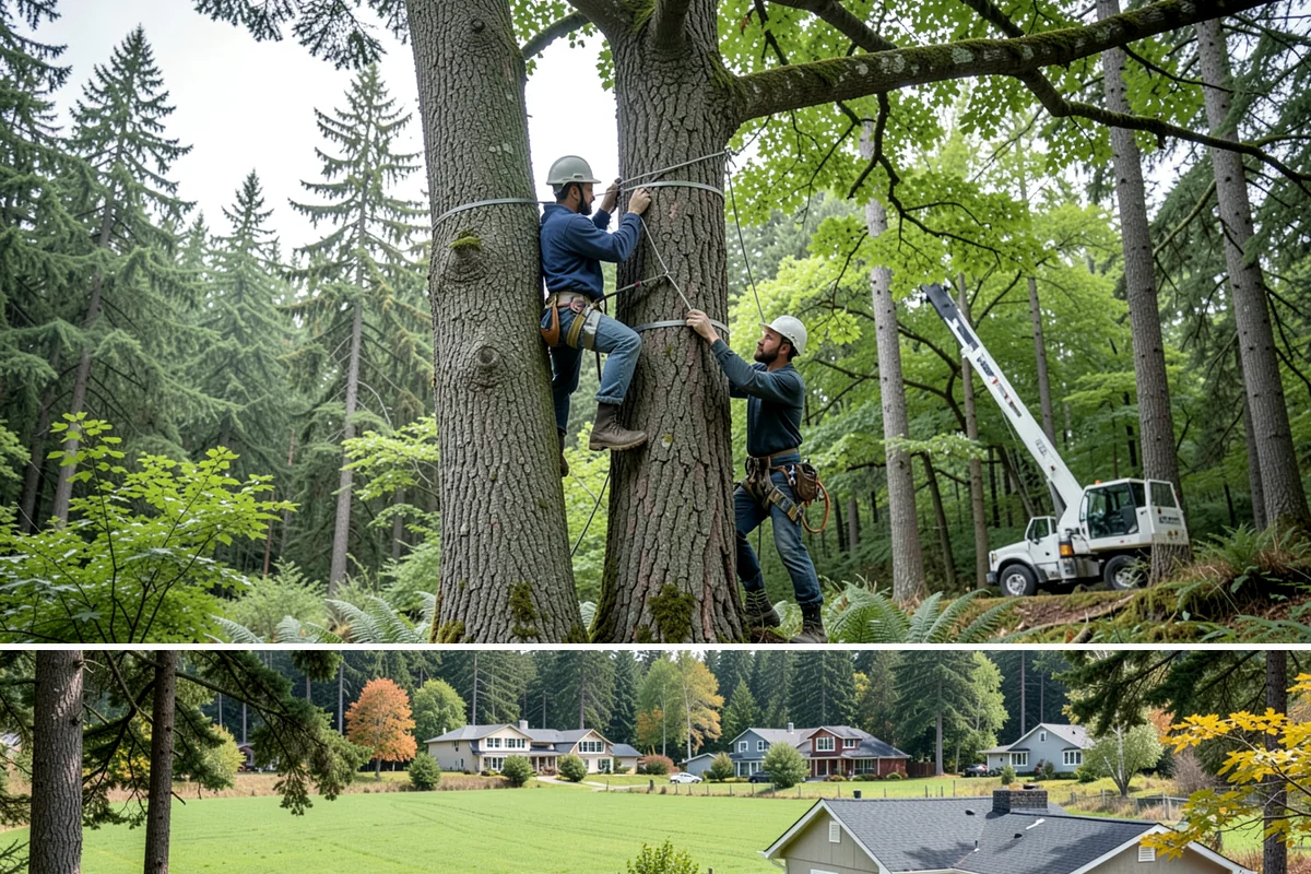 Annual tree maintenance programs in Lyman, Skagit County, WA - Work is performed year-round but scheduled to avoid peak storm seasons that increase safety risks or damage potential during...