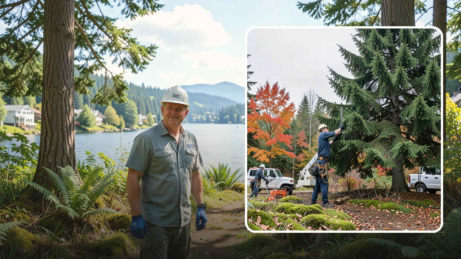 Annual tree maintenance programs in Milton, King County, WA - Scheduled annual maintenance for a property's trees.