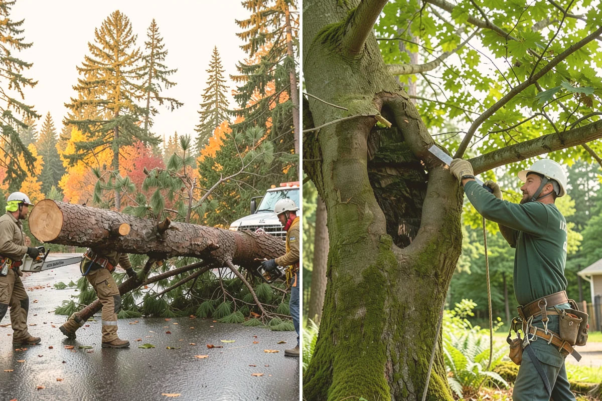 Annual tree maintenance programs in Milton, King County, WA - Assess the trees and set program goals