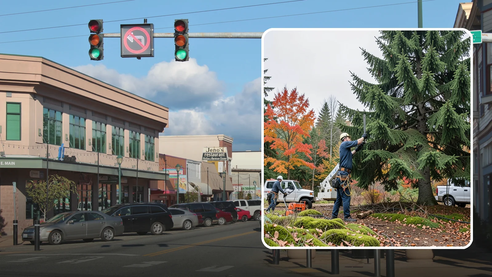 Annual tree maintenance programs in Monroe, Snohomish County, WA - Scheduled annual maintenance for a property's trees.