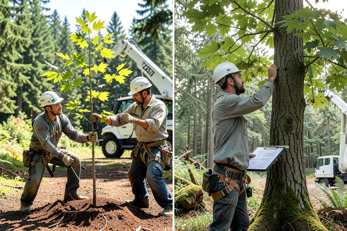 Annual tree maintenance programs in Normandy Park, King County, WA - Assess the trees and set program goals