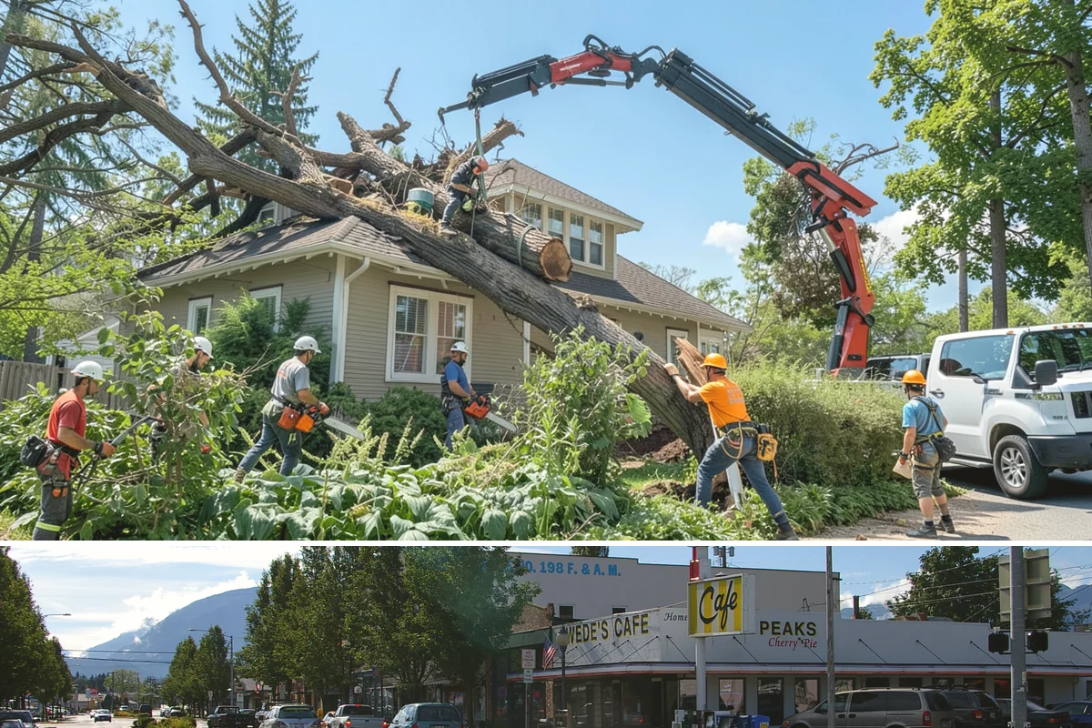 Annual tree maintenance programs in North Bend, King County, WA - Work is performed year-round but scheduled to avoid peak storm seasons that increase safety risks or damage potential during...