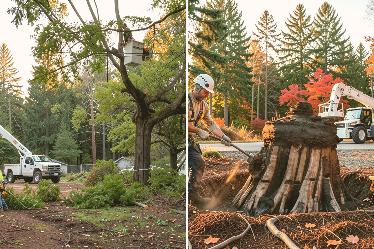Annual tree maintenance programs in Orting, Pierce County, WA - Assess the trees and set program goals