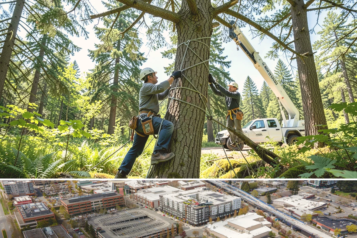 Annual tree maintenance programs in Redmond, King County, WA - Work is performed year-round but scheduled to avoid peak storm seasons that increase safety risks or damage potential during...