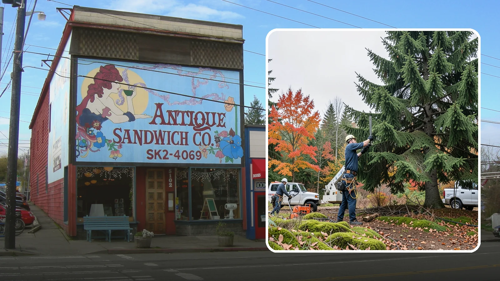 Annual tree maintenance programs in Ruston, Pierce County, WA - Scheduled annual maintenance for a property's trees.
