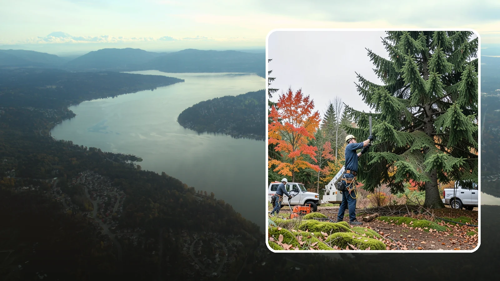 Annual tree maintenance programs in Sammamish, King County, WA - Scheduled annual maintenance for a property's trees.