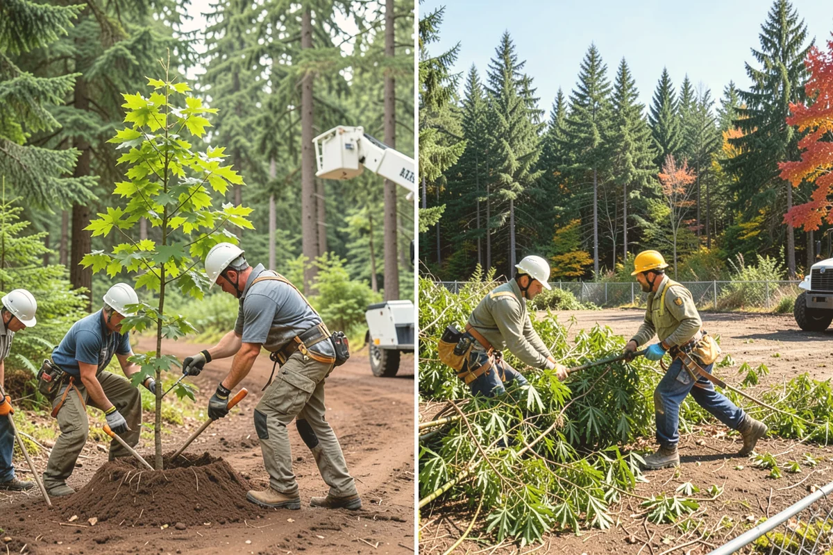 Annual tree maintenance programs in Sammamish, King County, WA - Assess the trees and set program goals