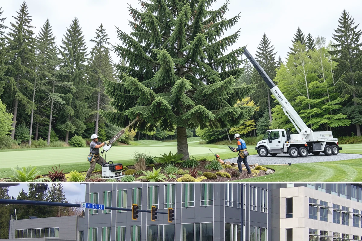 Annual tree maintenance programs in Shoreline, King County, WA - Work is performed year-round but scheduled to avoid peak storm seasons that increase safety risks or damage potential during...