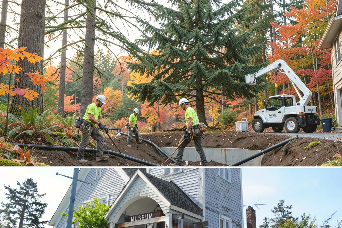 Annual tree maintenance programs in Steilacoom, Pierce County, WA - Work is performed year-round but scheduled to avoid peak storm seasons that increase safety risks or damage potential during...