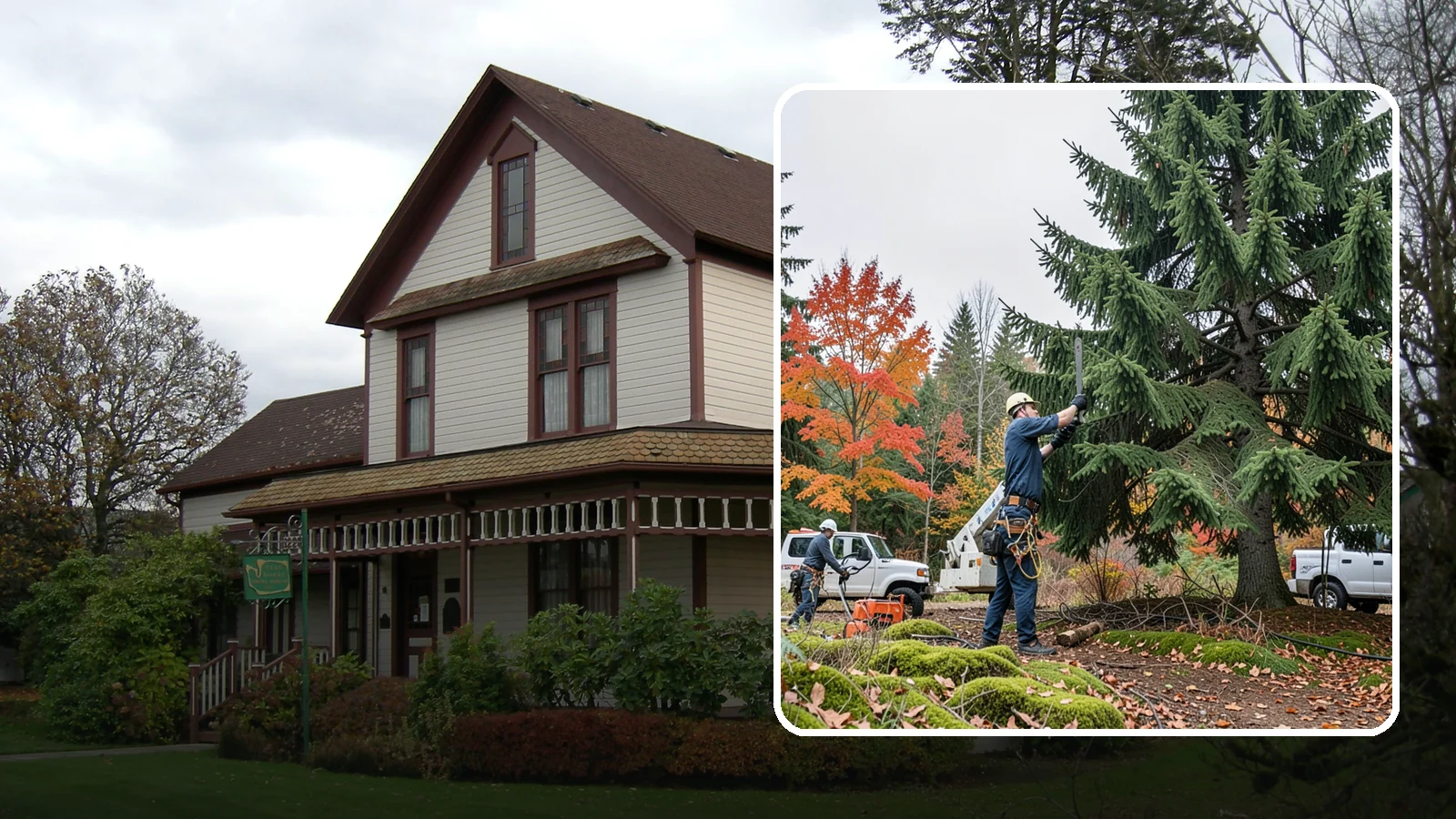 Annual tree maintenance programs in Sumner, Pierce County, WA - Scheduled annual maintenance for a property's trees.