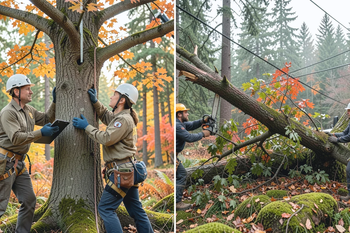 Annual tree maintenance programs in Sumner, Pierce County, WA - Assess the trees and set program goals