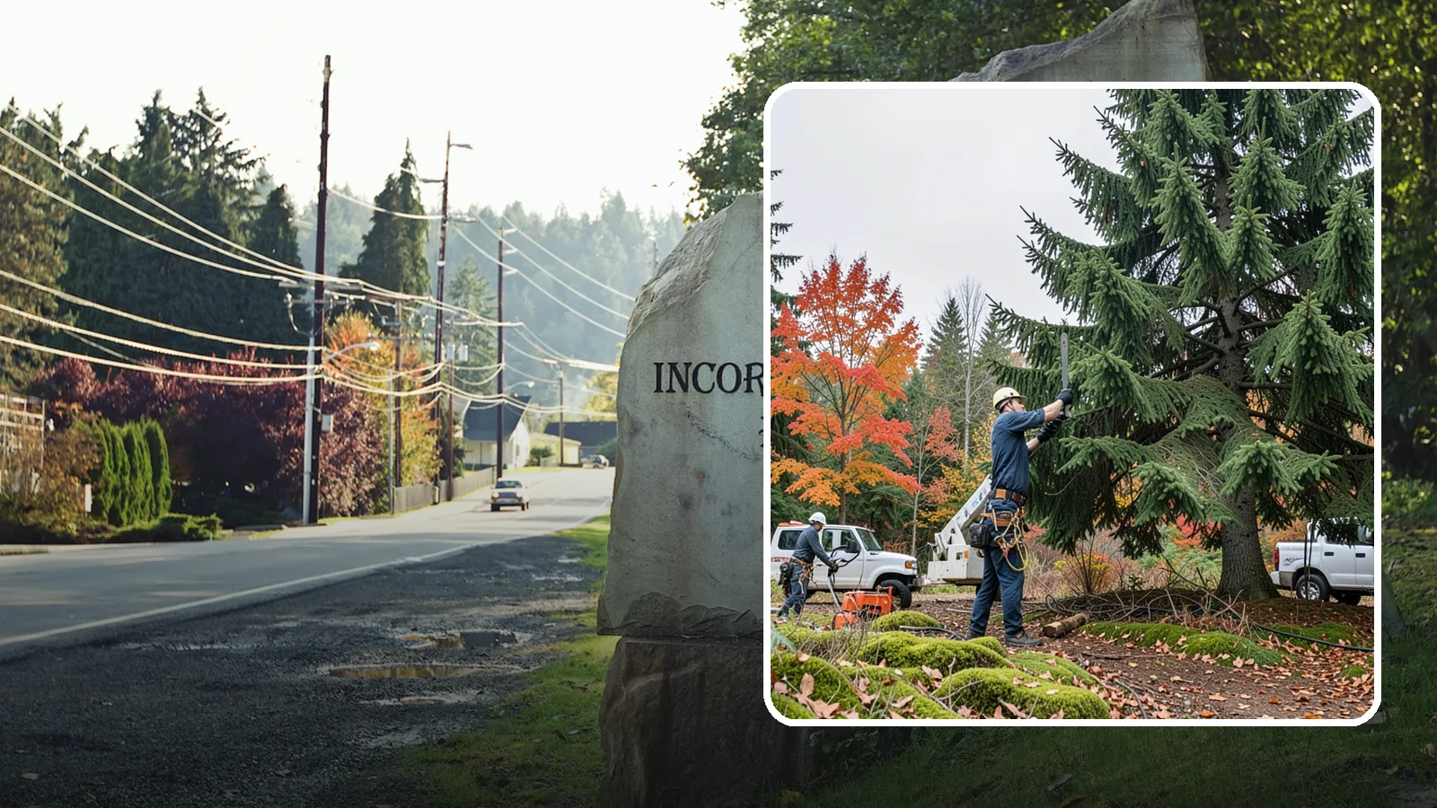 Annual tree maintenance programs in Wilkeson, Pierce County, WA - Scheduled annual maintenance for a property's trees.