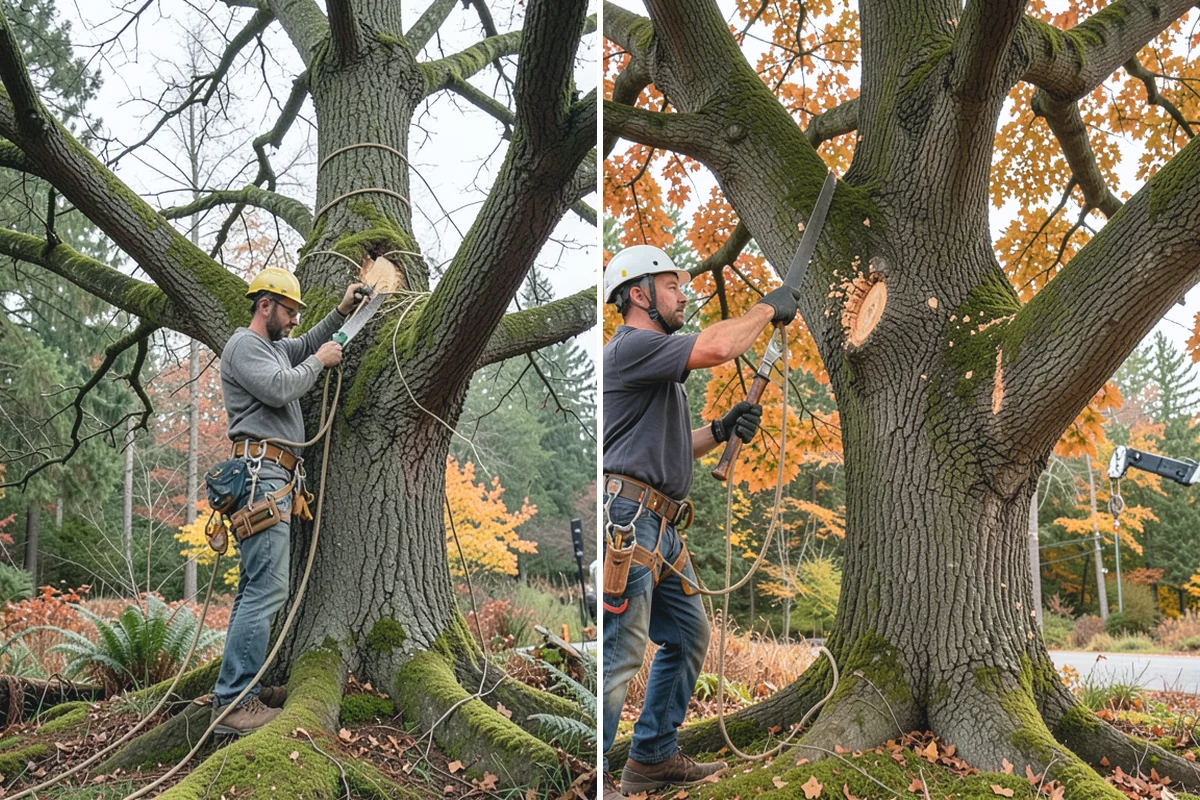 Annual tree maintenance programs in Wilkeson, Pierce County, WA - Assess the trees and set program goals