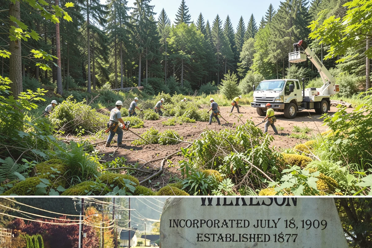 Annual tree maintenance programs in Wilkeson, Pierce County, WA - Work is performed year-round but scheduled to avoid peak storm seasons that increase safety risks or damage potential during...