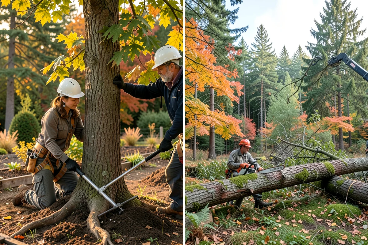 Arborist consultations in Arlington, Snohomish County, WA - Gather site and tree information