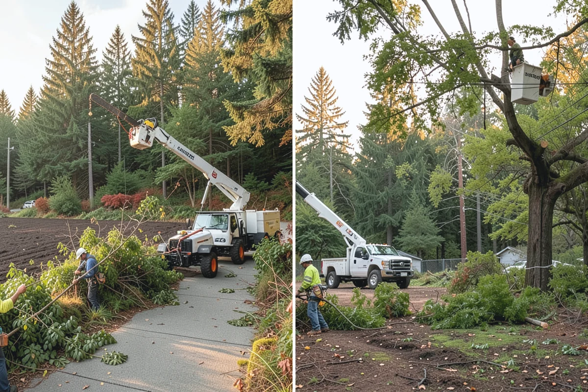 Arborist consultations in Beaux Arts Village, King County, WA - Gather site and tree information